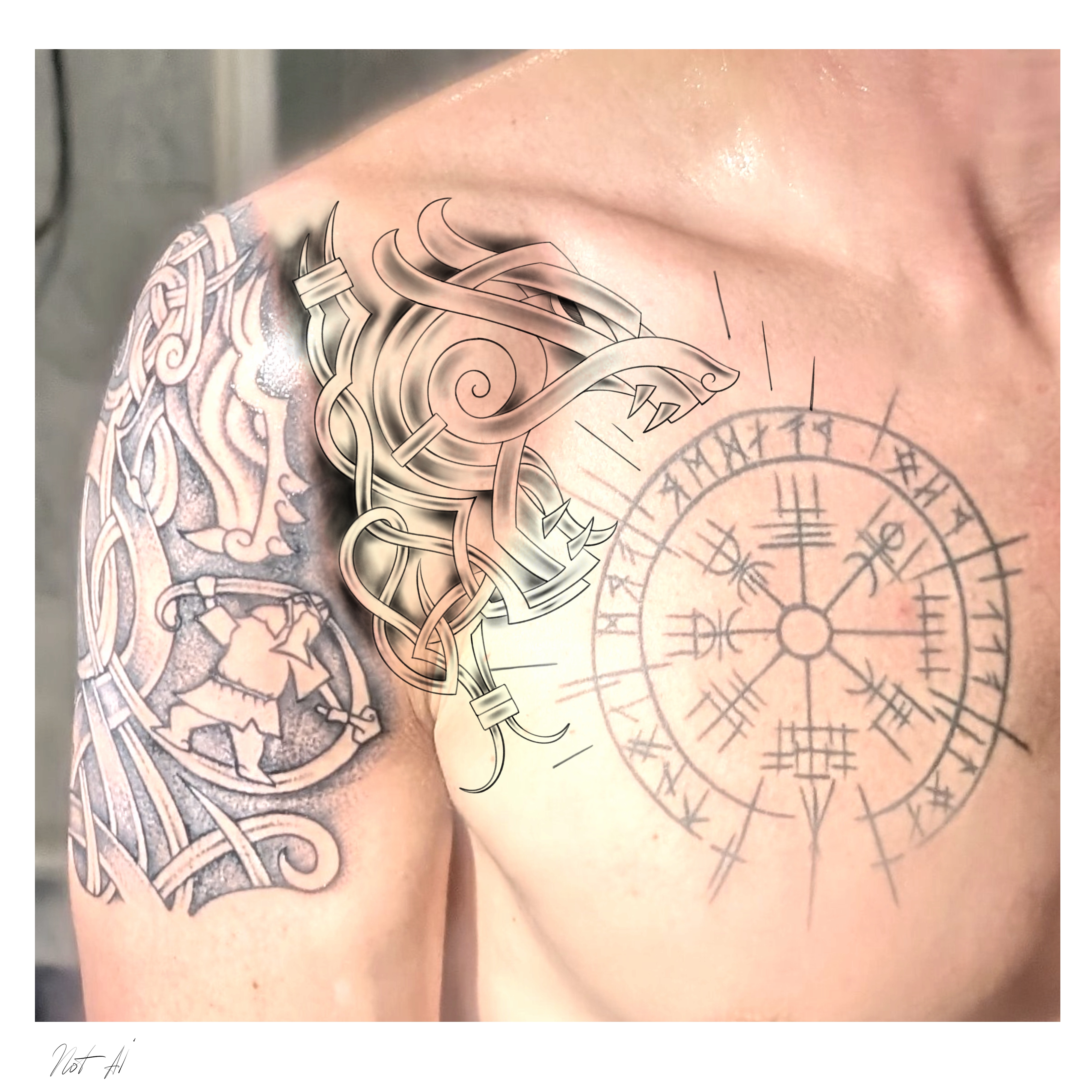 Tattoo Design by Yevhen (Ukrdesign) for this project | Design #33881076