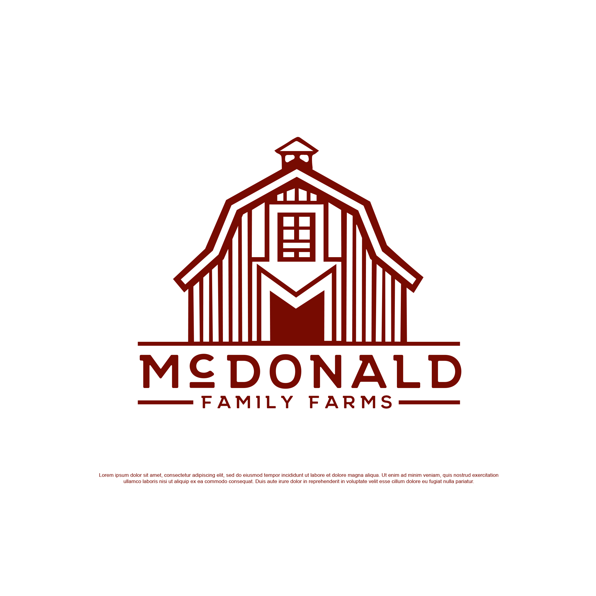 Design de Logo par Jelena B pour McDonald Family Farms | Design #33889822