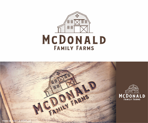 Logo Design by alkaline for McDonald Family Farms | Design: #33876462