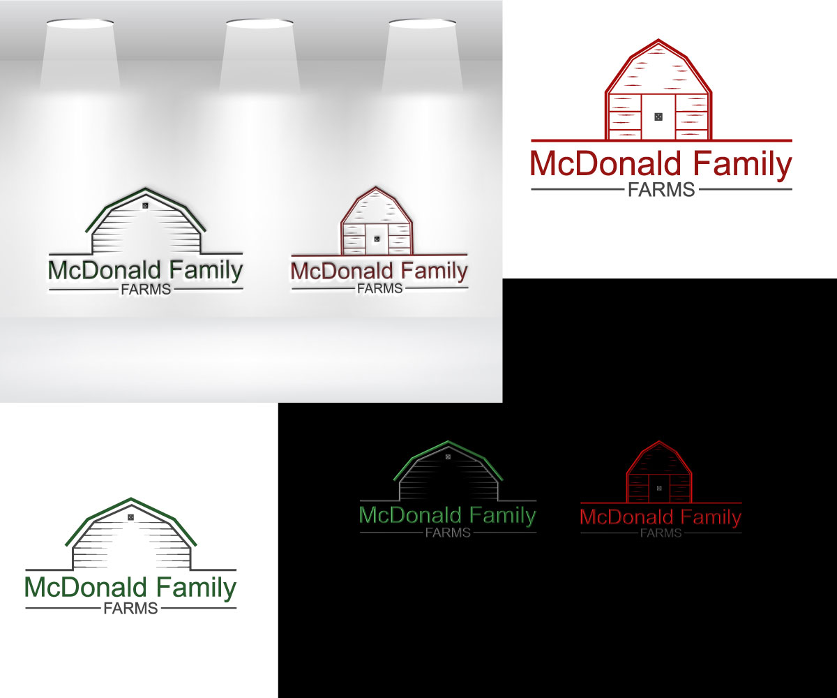Design de Logo par Daniel Khan pour McDonald Family Farms | Design #33901840