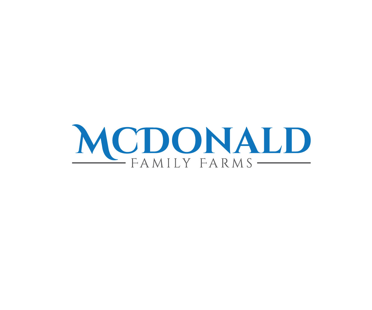 Design de Logo par MANIK 42 pour McDonald Family Farms | Design #33881127