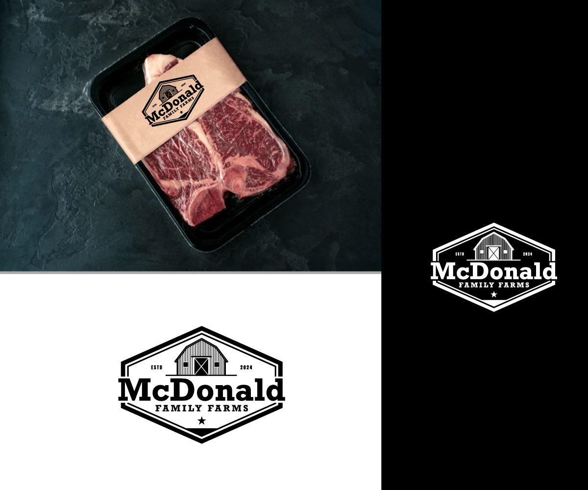 Logo Design by alexdarah for McDonald Family Farms | Design #33879197