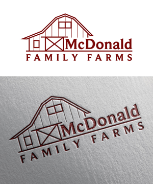Logo Design by Impressive logo for McDonald Family Farms | Design: #33879740