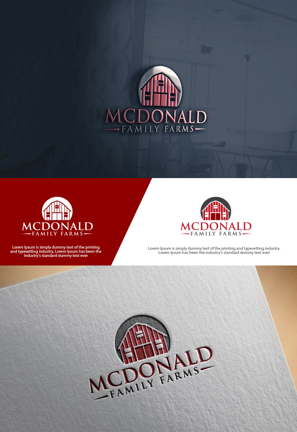 Diseño de Logo por sulemani  creation para McDonald Family Farms | Diseño #33884346