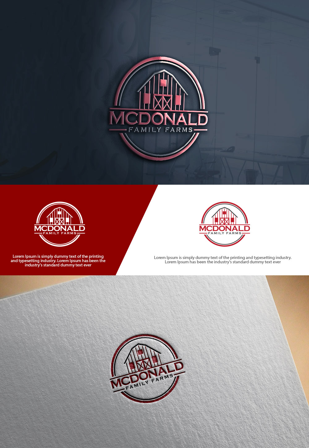 Logo Design by sulemani  creation for McDonald Family Farms | Design #33884347