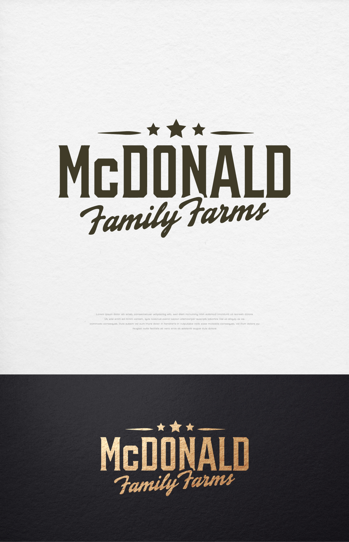 Logo Design by apik. for McDonald Family Farms | Design #33876634