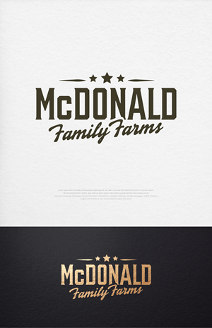 Logo Design by apik. for McDonald Family Farms | Design: #33876634