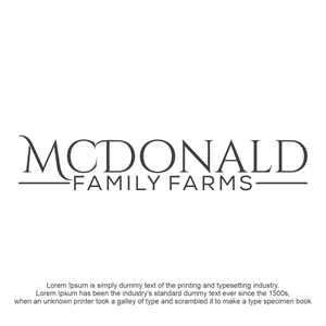 Logo Design by Abigaill_design for McDonald Family Farms | Design: #33876115