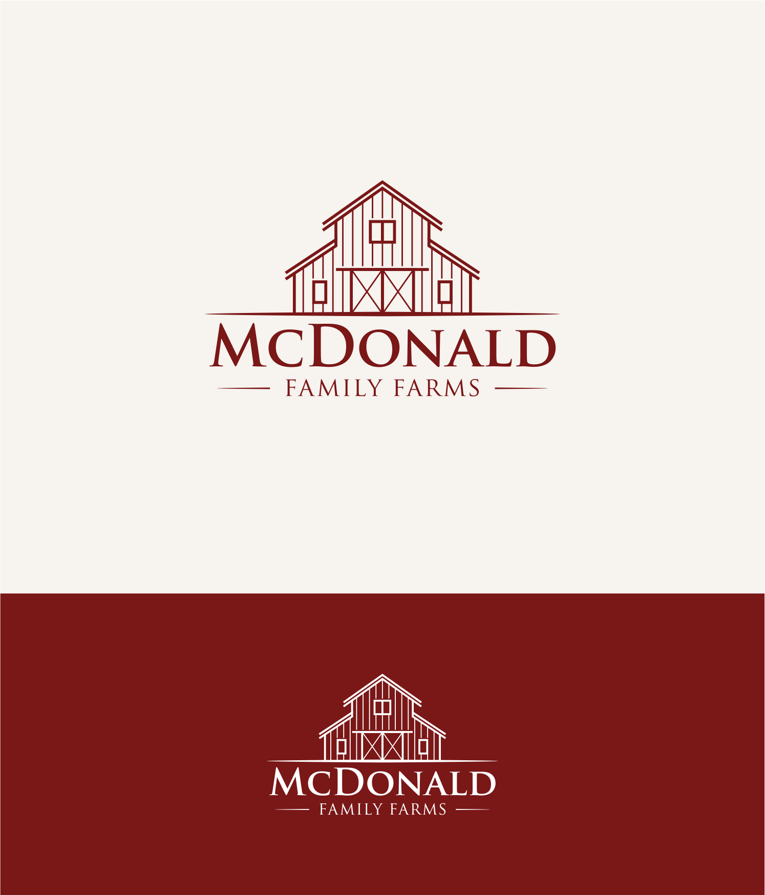 Logo Design by Gree™ for McDonald Family Farms | Design: #33939327