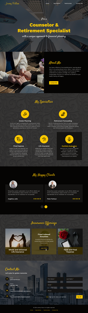 Web Design by ki2 for Reformation Services, LLC | Design #33900226
