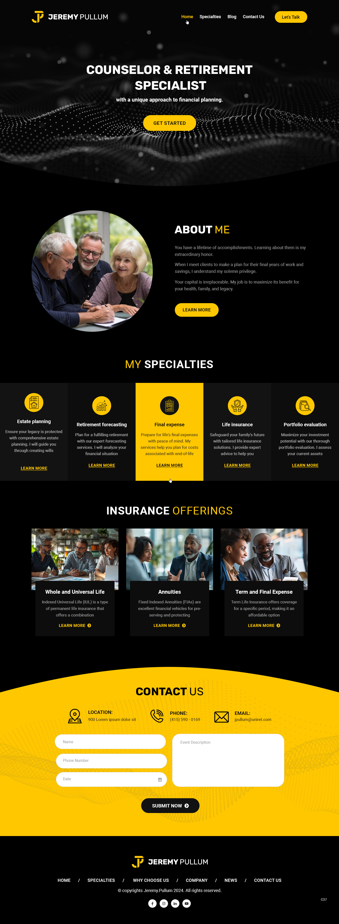 Web Design by pb for Reformation Services, LLC | Design #33889029