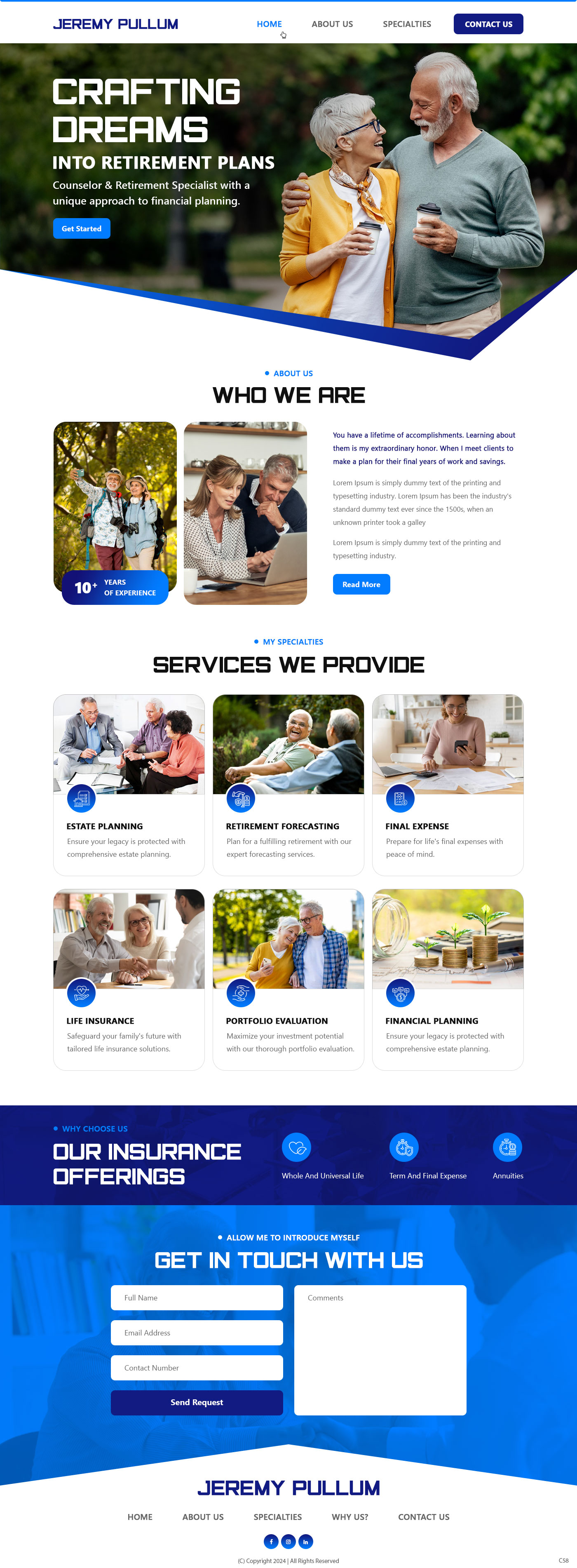 Web Design by pb for Reformation Services, LLC | Design #33889031