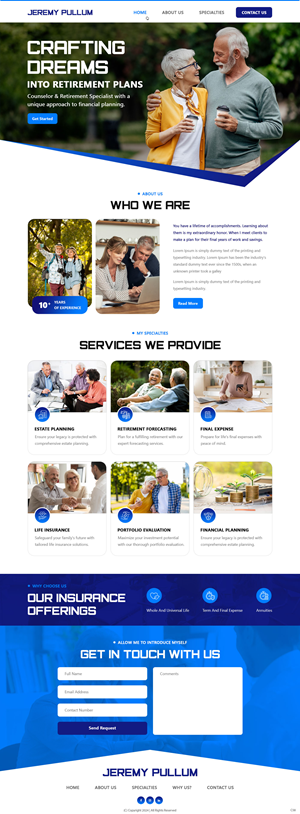 Web Design by pb for Reformation Services, LLC | Design: #33889031