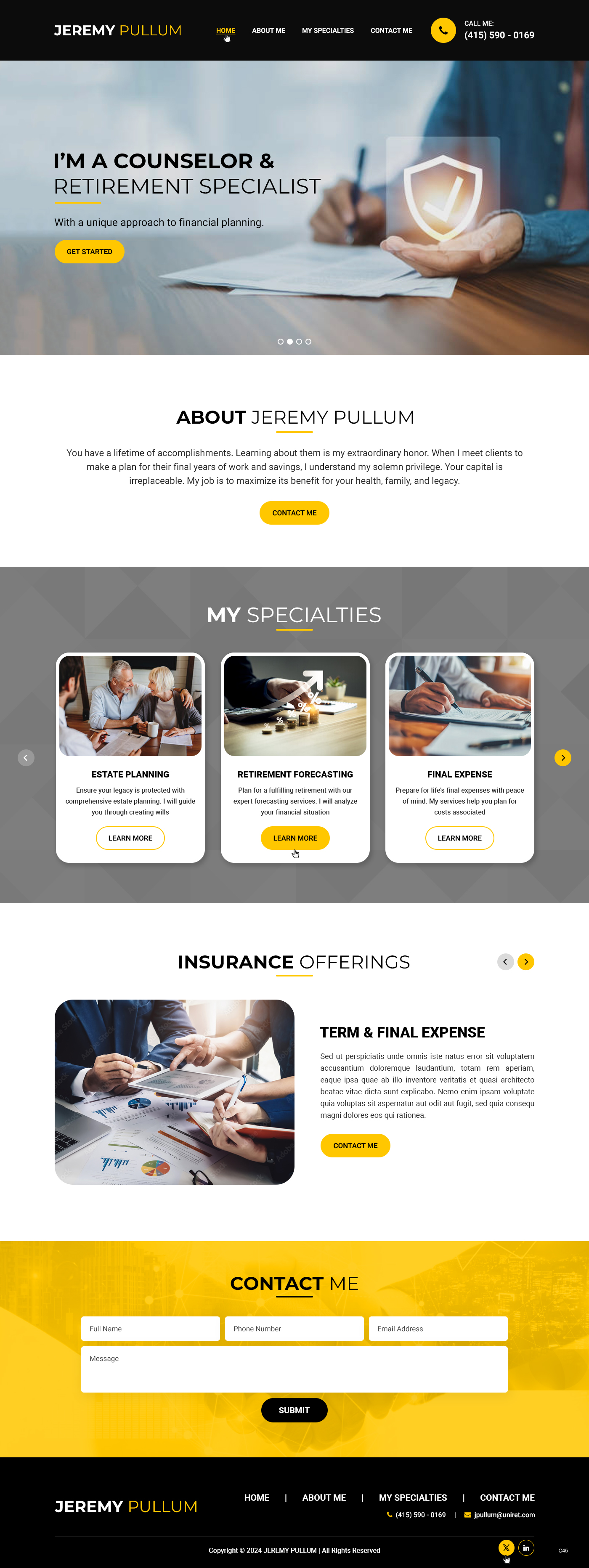 Web Design by pb for Reformation Services, LLC | Design #33889032