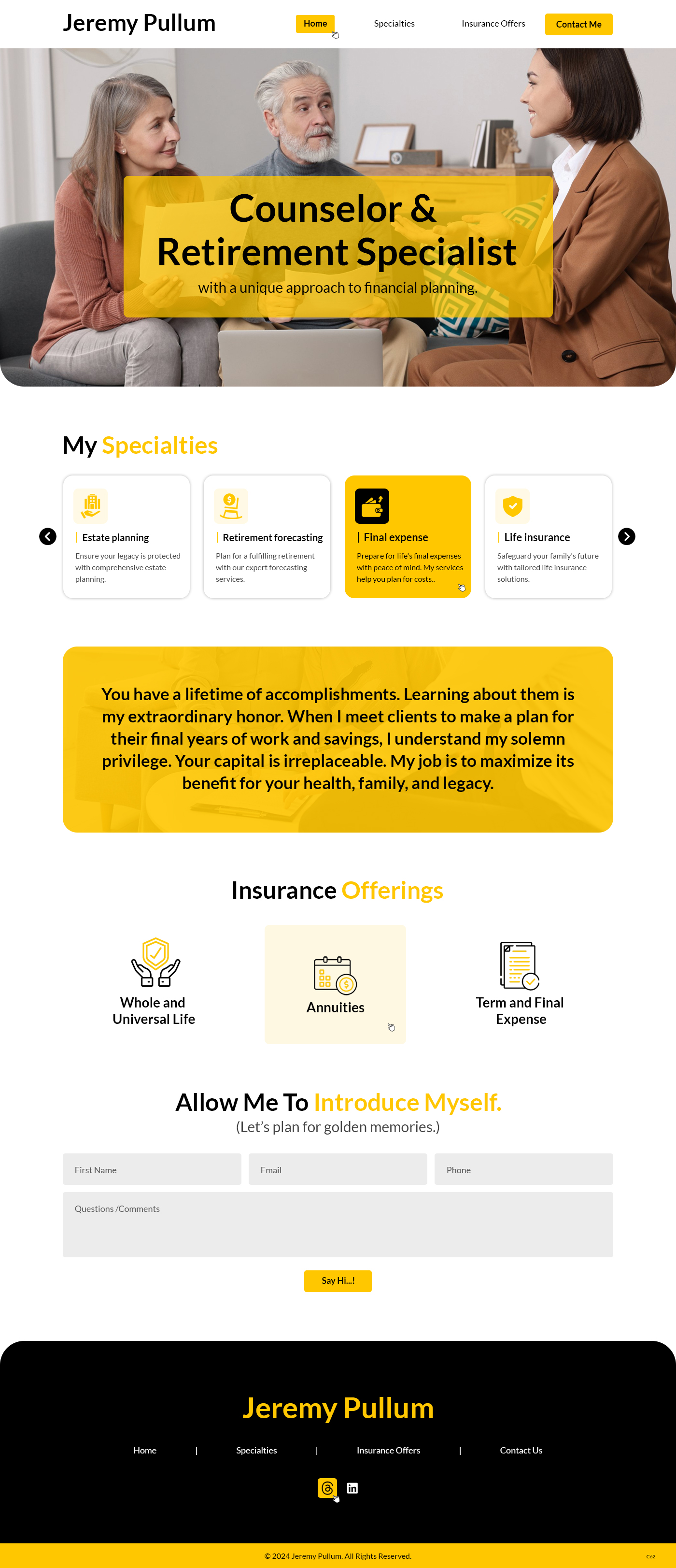 Web Design by pb for Reformation Services, LLC | Design #33889033