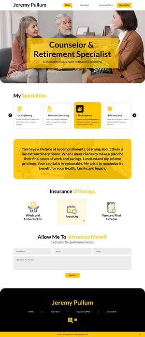 Web Design by pb for Reformation Services, LLC | Design: #33889033