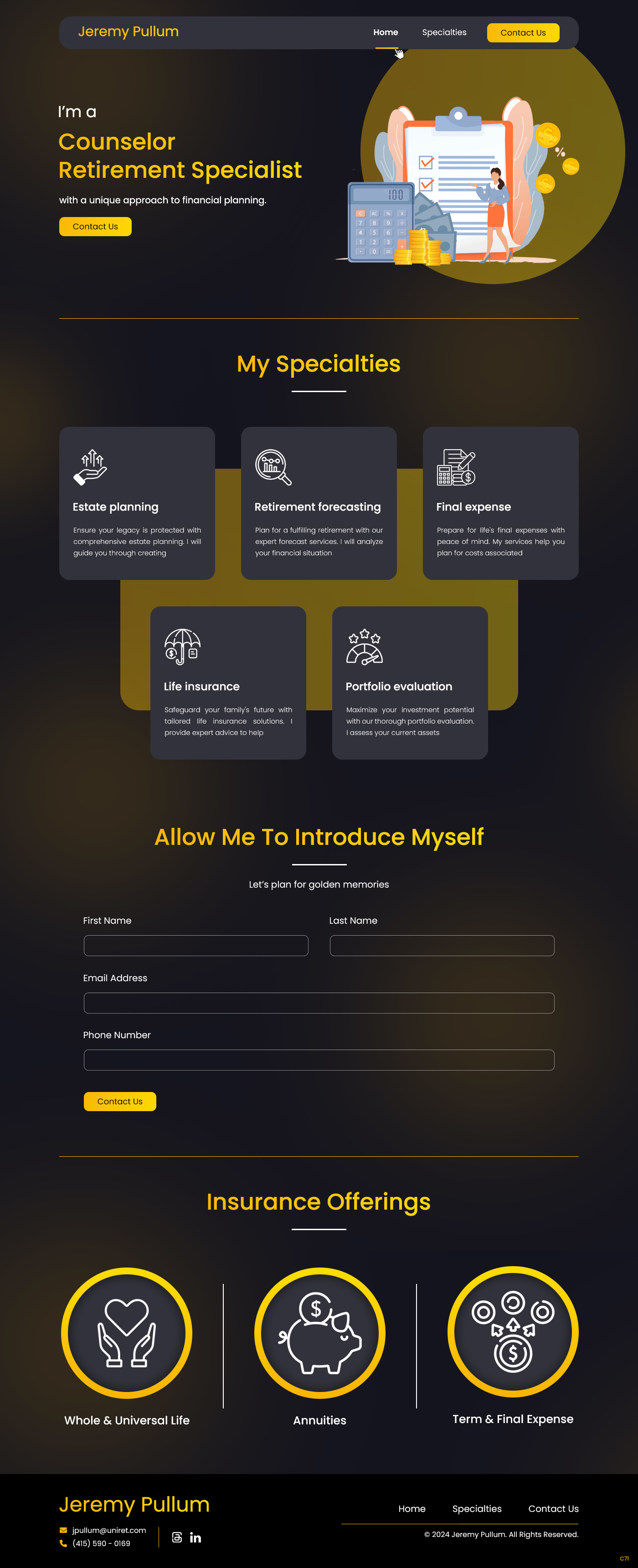 Web Design by pb for Reformation Services, LLC | Design #33889034