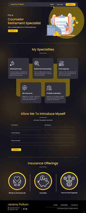 Web Design by pb for Reformation Services, LLC | Design: #33889034