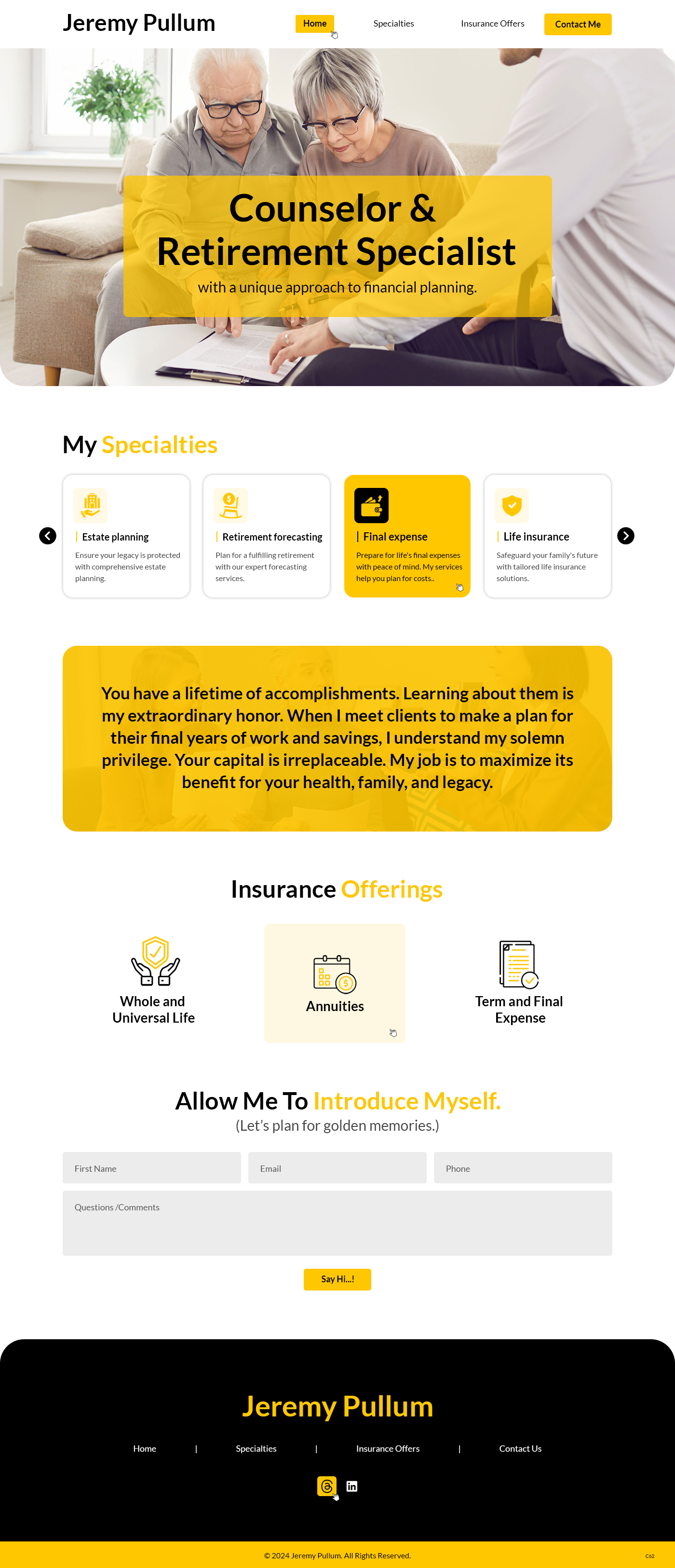 Web Design by pb for Reformation Services, LLC | Design #33889035