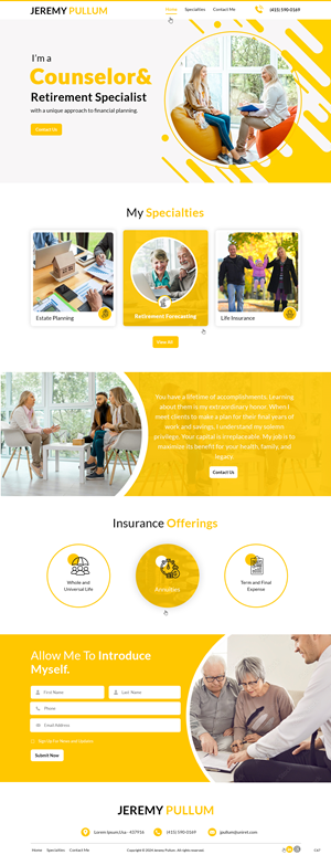 Web Design by pb for Reformation Services, LLC | Design: #33889037