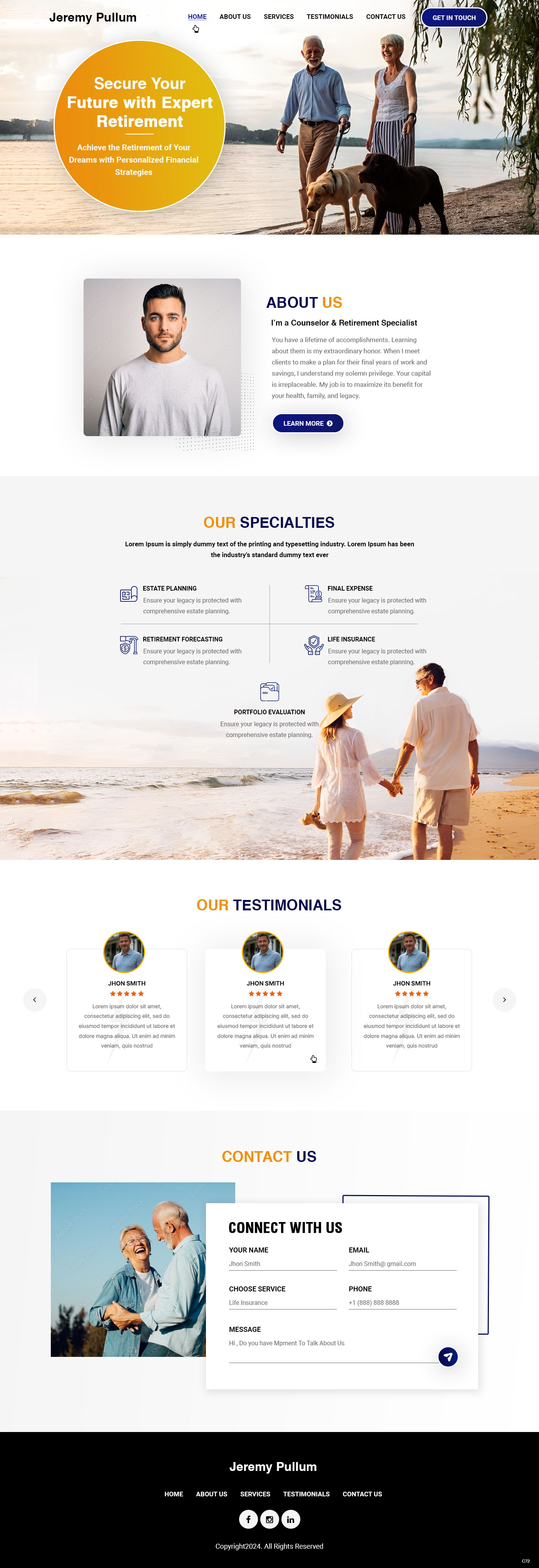 Web Design by pb for Reformation Services, LLC | Design #33889039