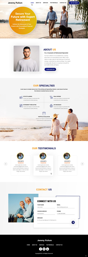 Web Design by pb for Reformation Services, LLC | Design: #33889039