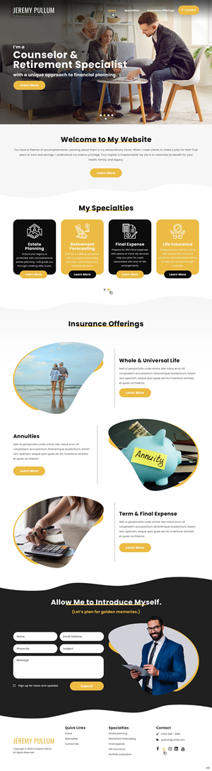 Web Design by pb for Reformation Services, LLC | Design: #33889041
