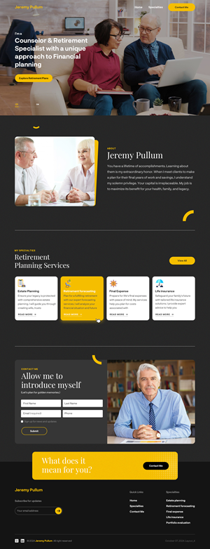 Web Design by sai.designer87 for Reformation Services, LLC | Design: #33886752