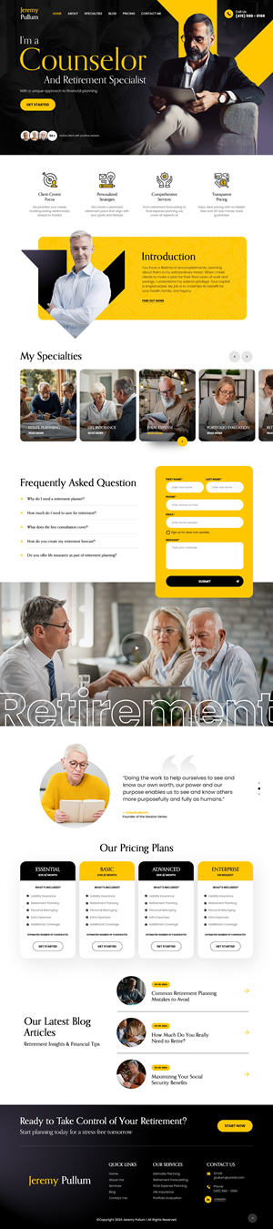 Web Design by nzdesigners for Reformation Services, LLC | Design: #33908847