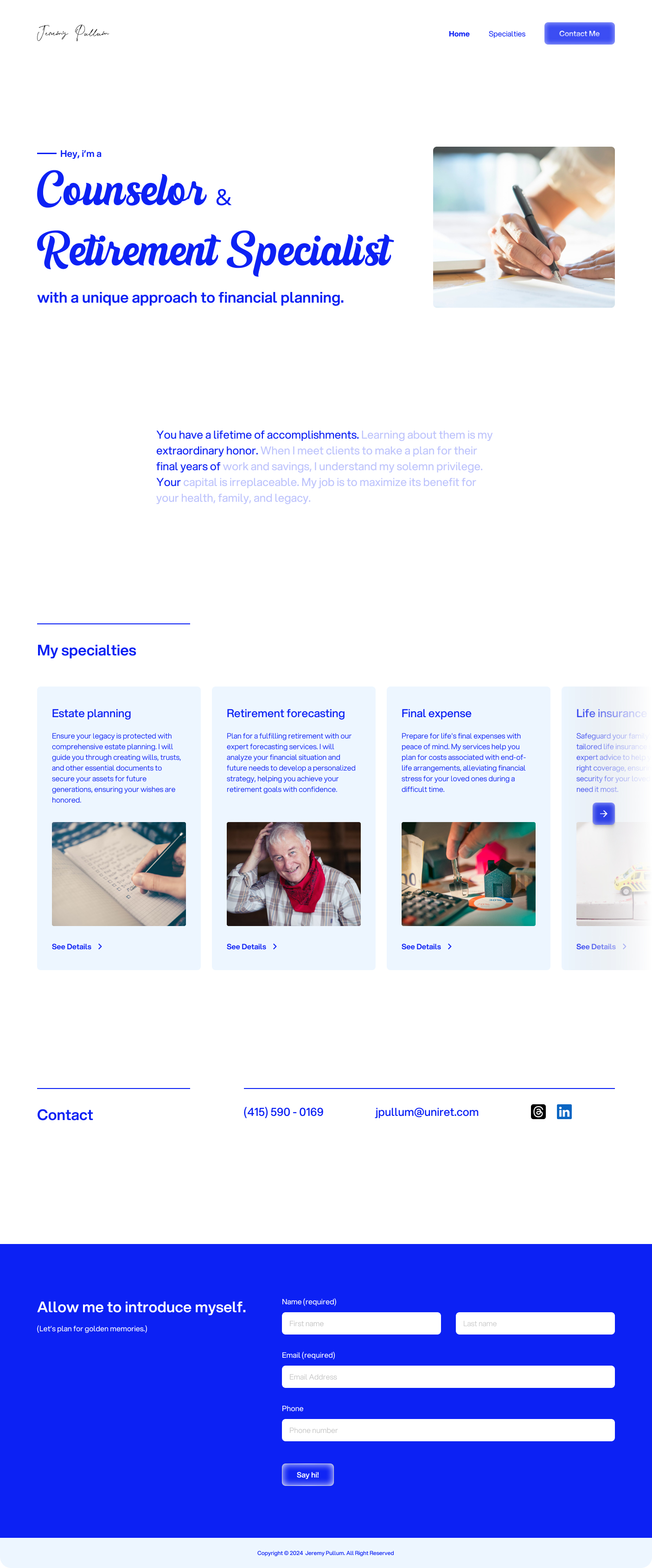 Web Design by Taufik H for Reformation Services, LLC | Design #33901207