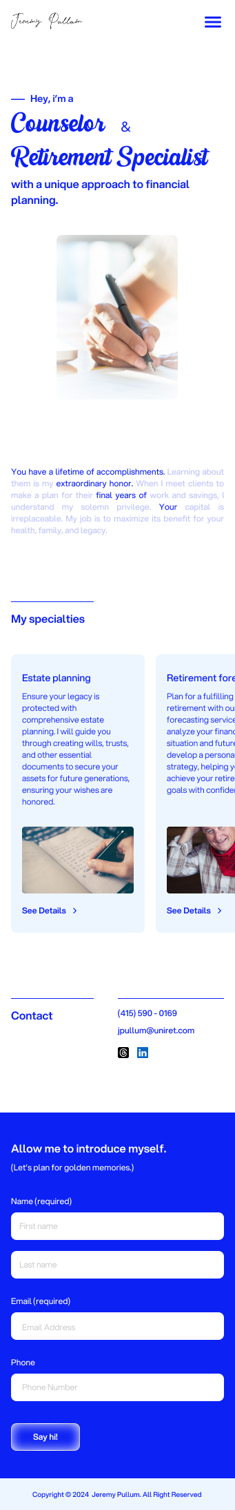 Web Design by Taufik H for Reformation Services, LLC | Design #33901208