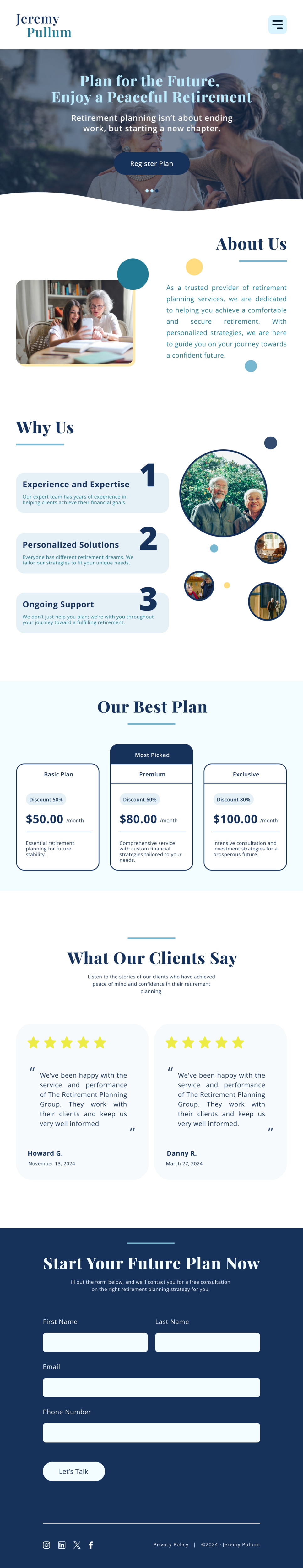 Web Design by Taufik H for Reformation Services, LLC | Design #33901223