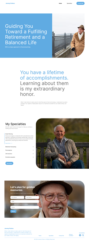 Web Design by Taufik H for Reformation Services, LLC | Design: #33901238