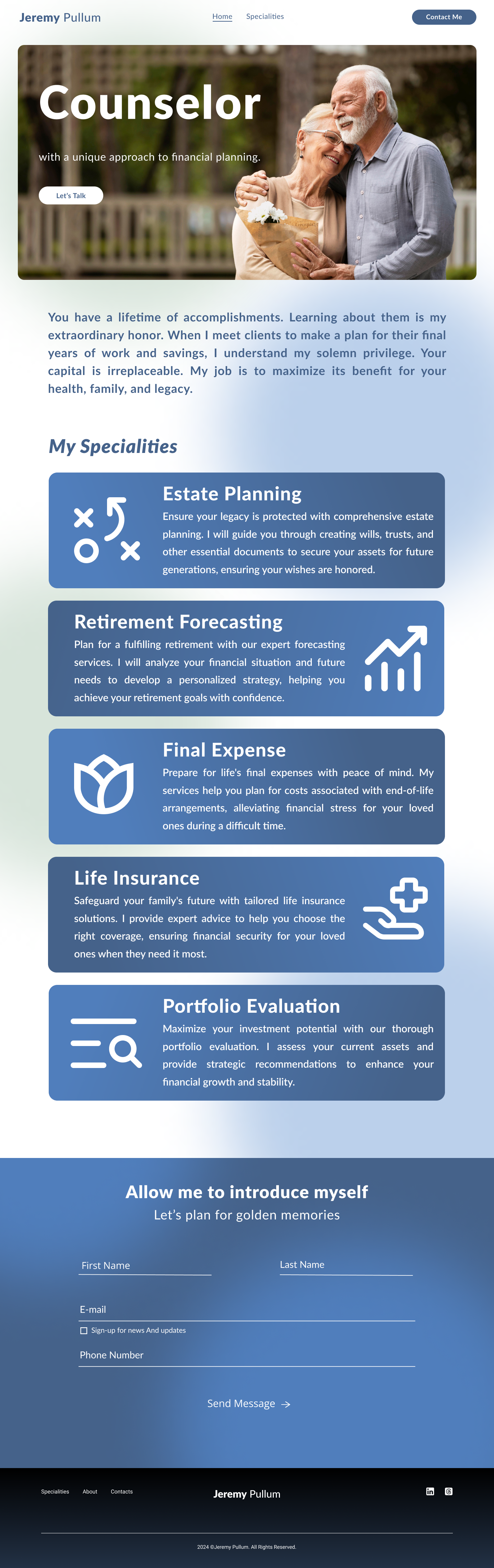 Web Design by Taufik H for Reformation Services, LLC | Design #33901256