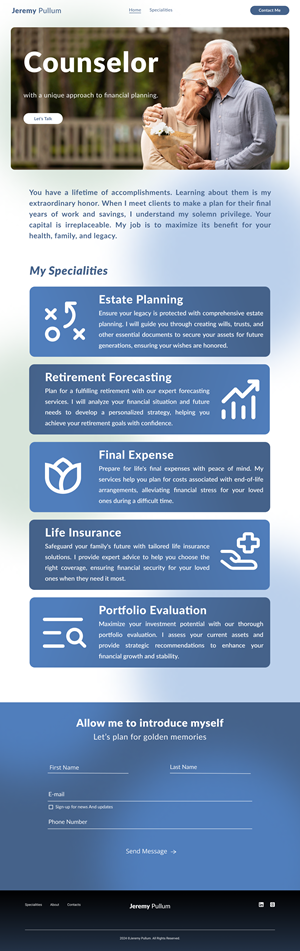 Web Design by Taufik H for Reformation Services, LLC | Design: #33901256