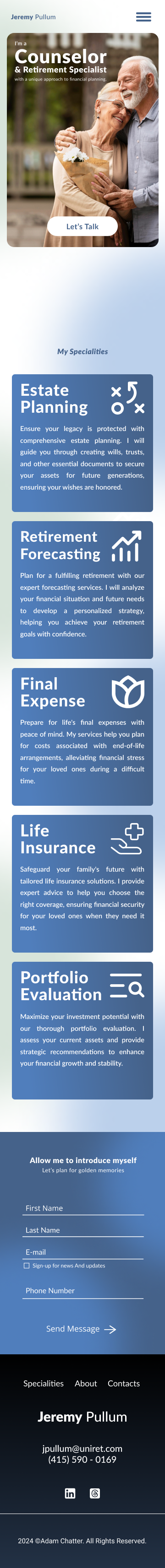 Web Design by Taufik H for Reformation Services, LLC | Design #33901257