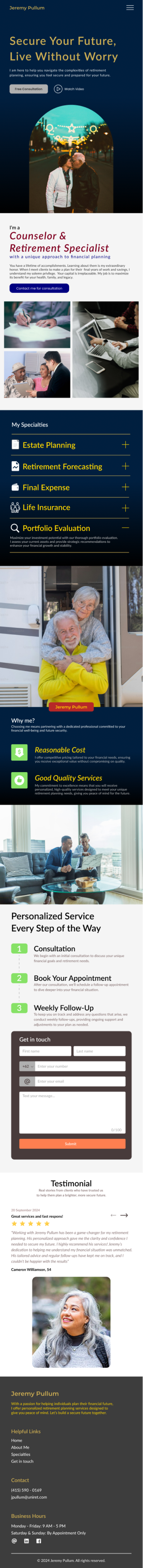 Web Design by Taufik H for Reformation Services, LLC | Design #33902257