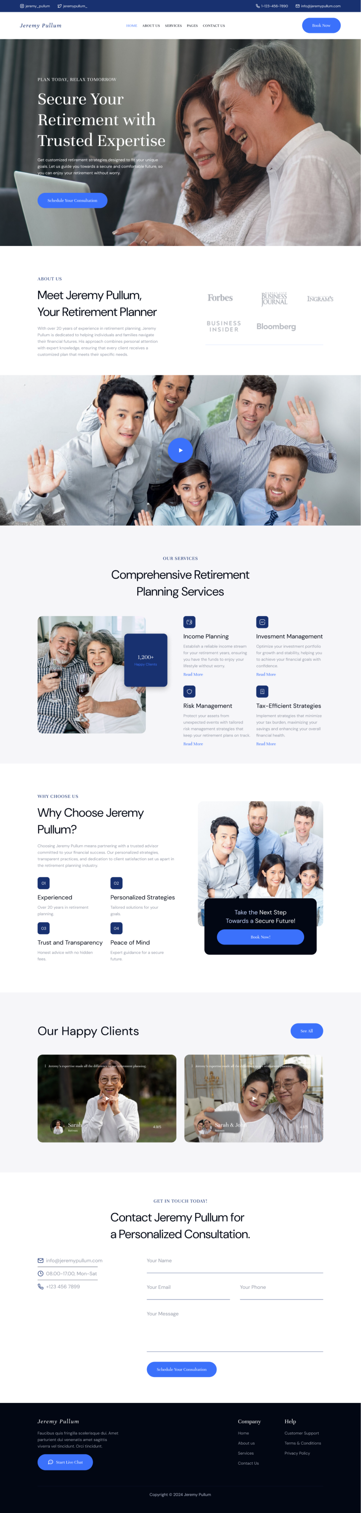 Web Design by Taufik H for Reformation Services, LLC | Design #33902283