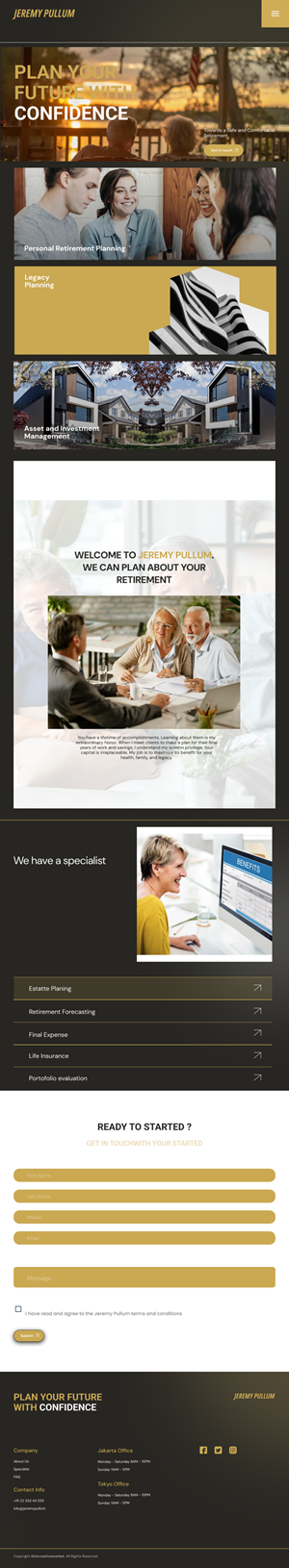 Web Design by Taufik H for Reformation Services, LLC | Design: #33902321