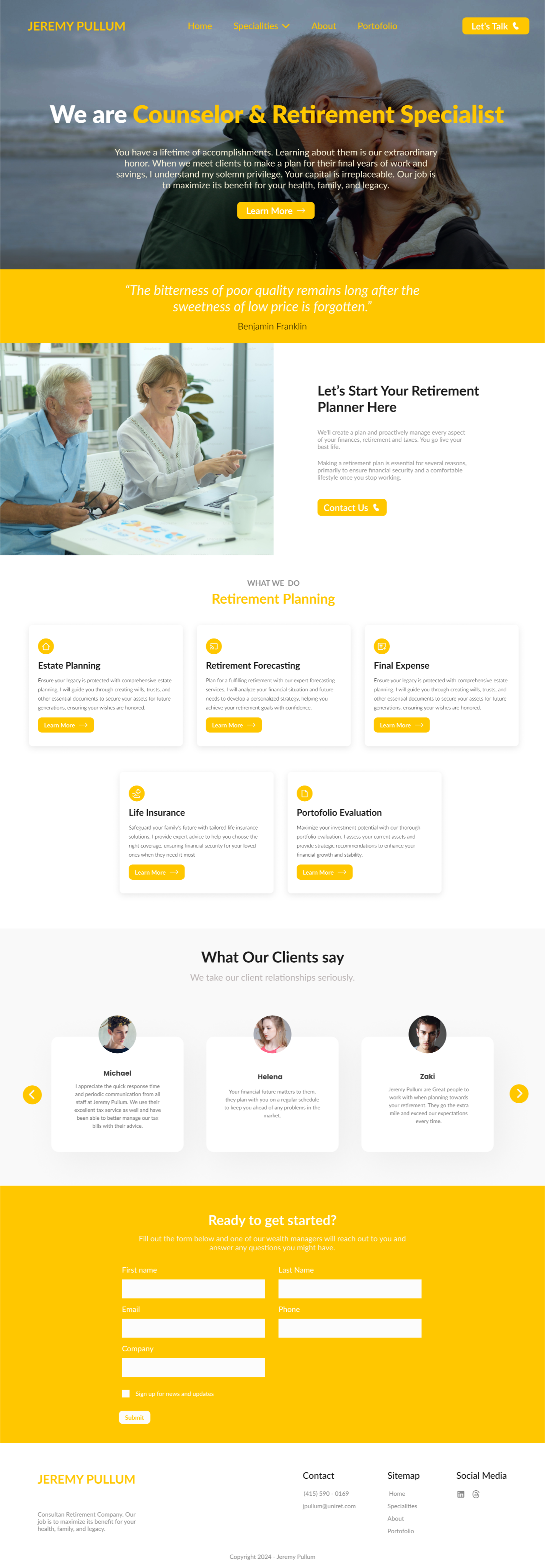 Web Design by Taufik H for Reformation Services, LLC | Design #33902364