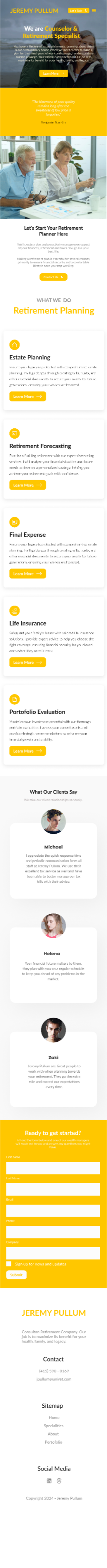 Web Design by Taufik H for Reformation Services, LLC | Design #33902365