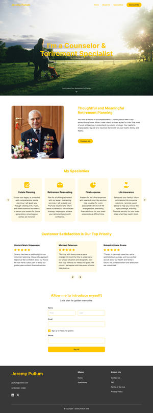 Web Design by Taufik H for Reformation Services, LLC | Design: #33907903