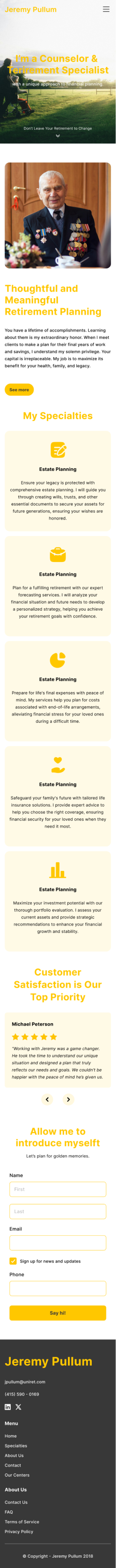 Web Design by Taufik H for Reformation Services, LLC | Design #33907904