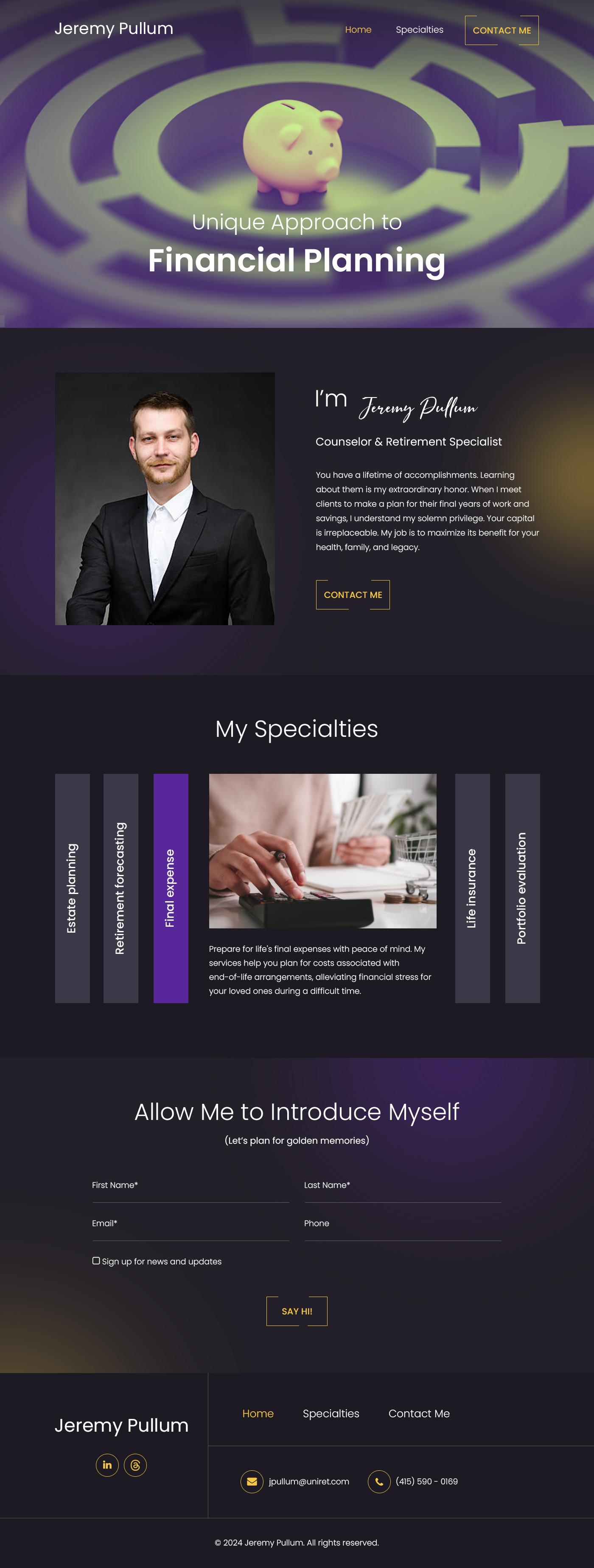 Web Design by Starlyn DS for Reformation Services, LLC | Design #33893096