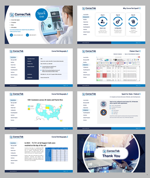 Diseño de PowerPoint por pb para CorrecTek, Inc. | Diseño: #33889071