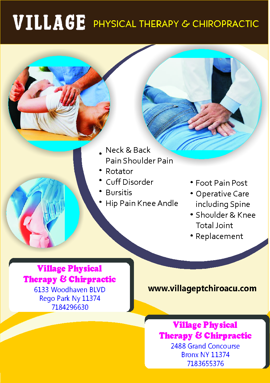 Flyer Design by NAMBHU PRINTS for Village Chiropractic | Design #33886249
