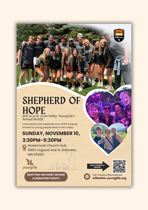 Flyer Design by Custom A for YoungLife | Design: #33883300