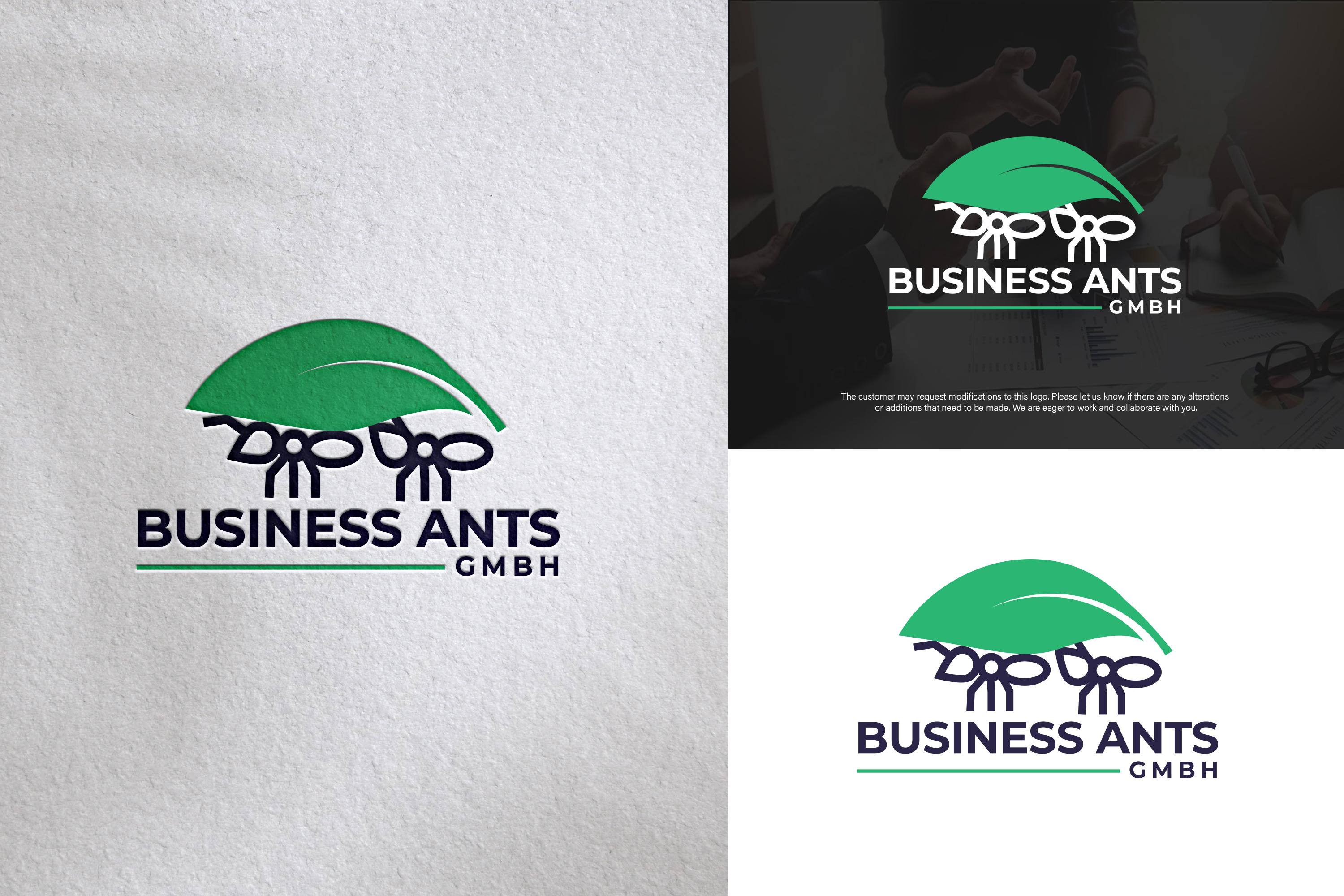 Logo-Design von Locke+ für Business Ants GmbH | Design #33888477