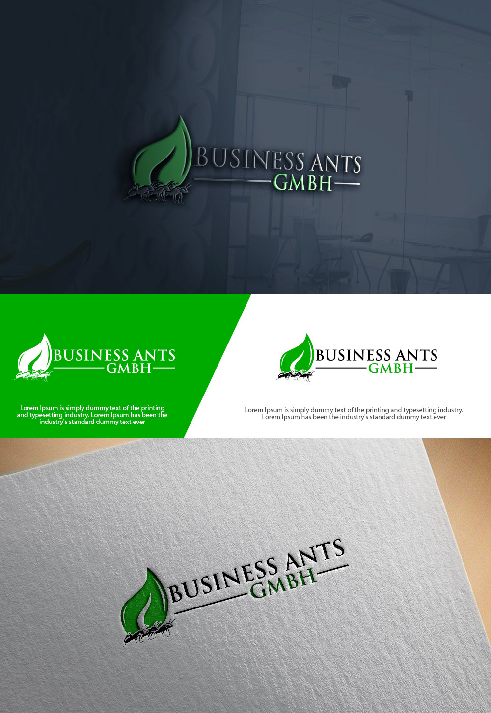 Logo Design by sulemani  creation for Business Ants GmbH | Design #33892335