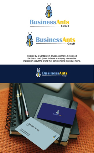 Logo-Design von Elham_inspiration für Business Ants GmbH | Design #33886337